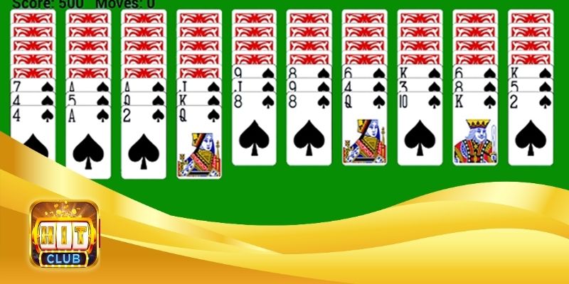 Game xếp bài online Hitclub Solitaire 